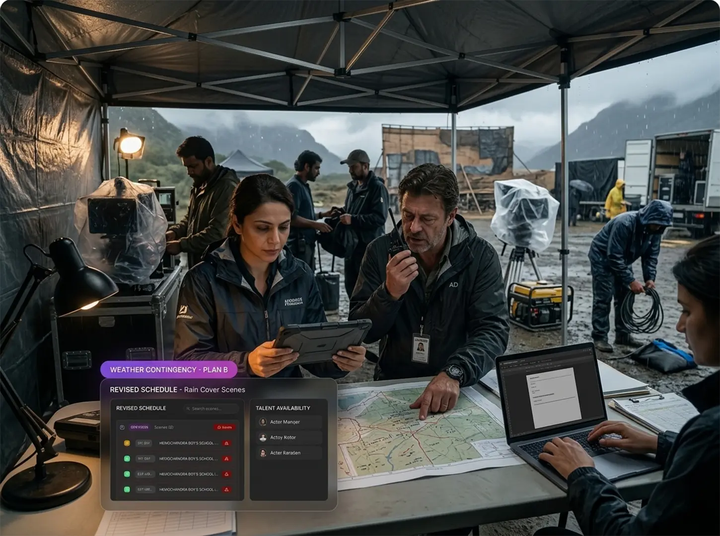 Connected crisis management system
